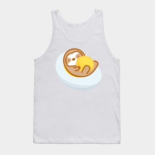 Cute Egg Sloth Tank Top